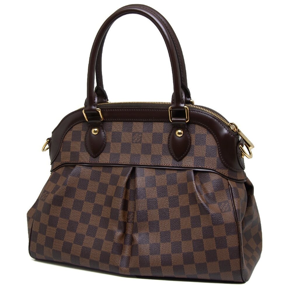 Louis Vuitton Damier Handbag Trevi Brown